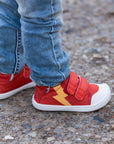 Zapatilla Leaf Thunder Denim Rojo - Baby