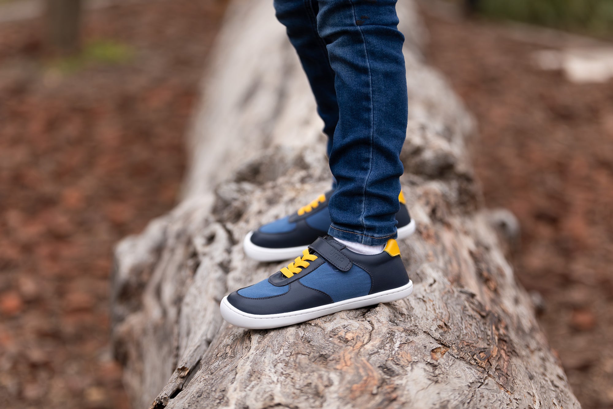 Air Retro Azul Marino/Amarillo - Kids