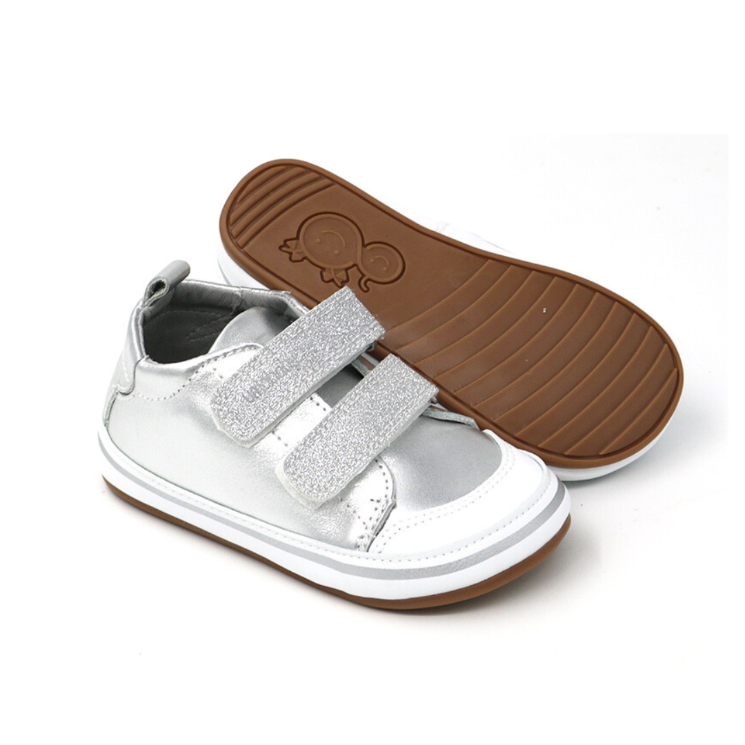 Leaf Silver Glitter - Toddler
