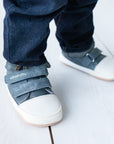 Leaf Denim Azul - Toddler