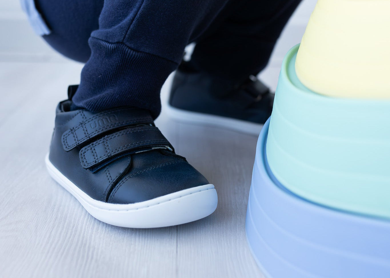 Leaf Azul Marino - Toddler (8-9)