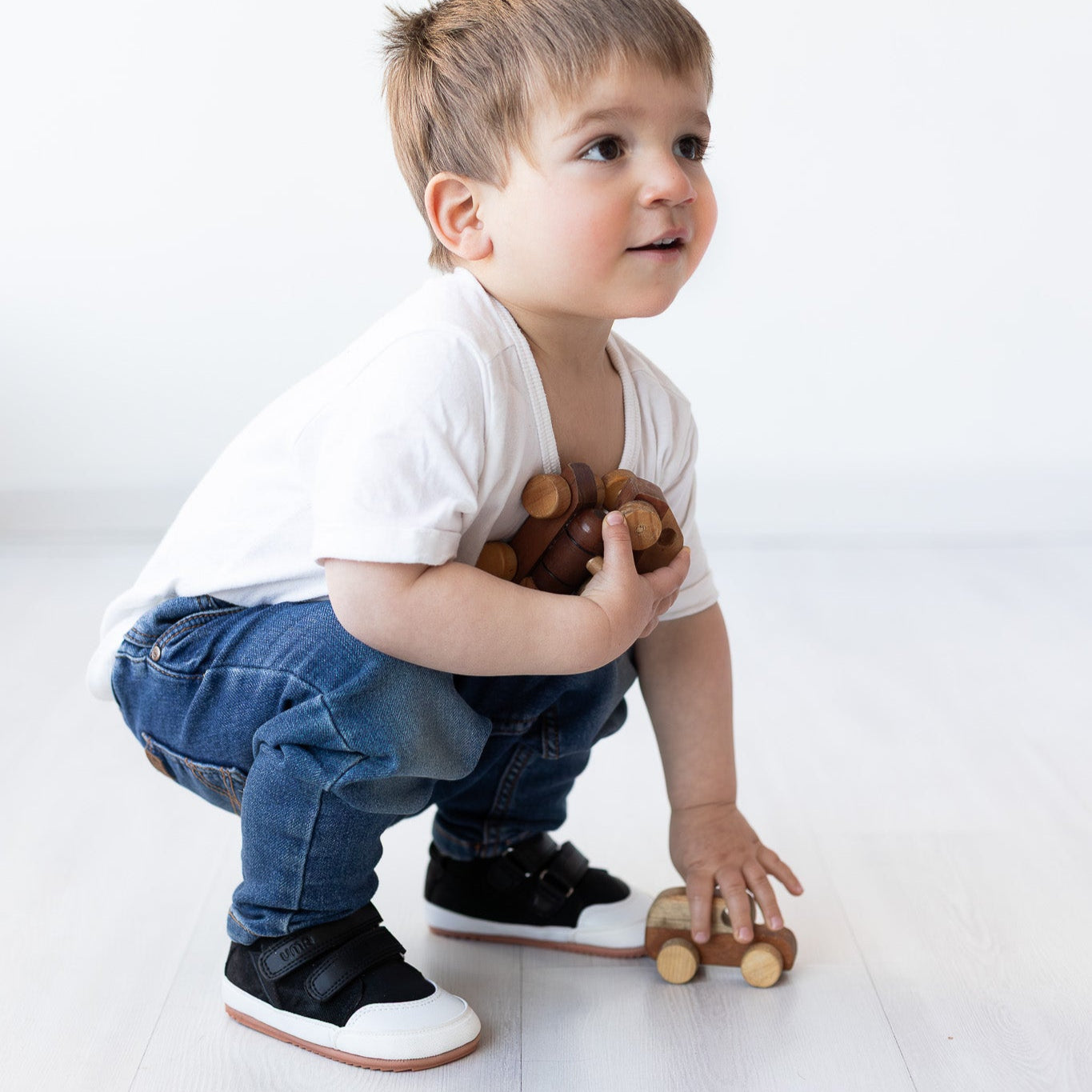 Leaf Thunder Denim Negro - Baby