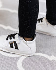 Zapatilla Cloud Rainbow Negro Glitter - Baby