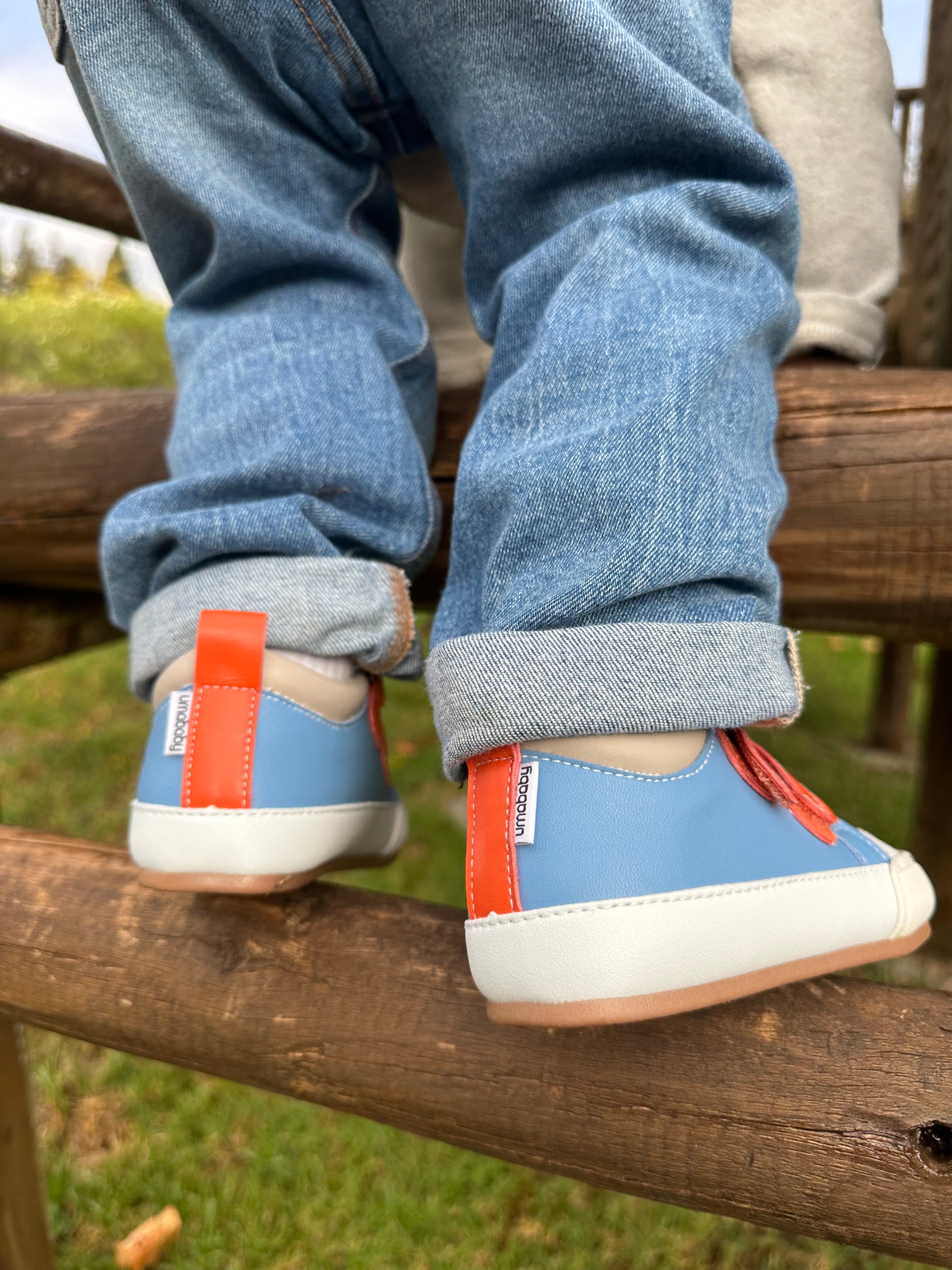 Leaf Azul/Naranja - Toddler