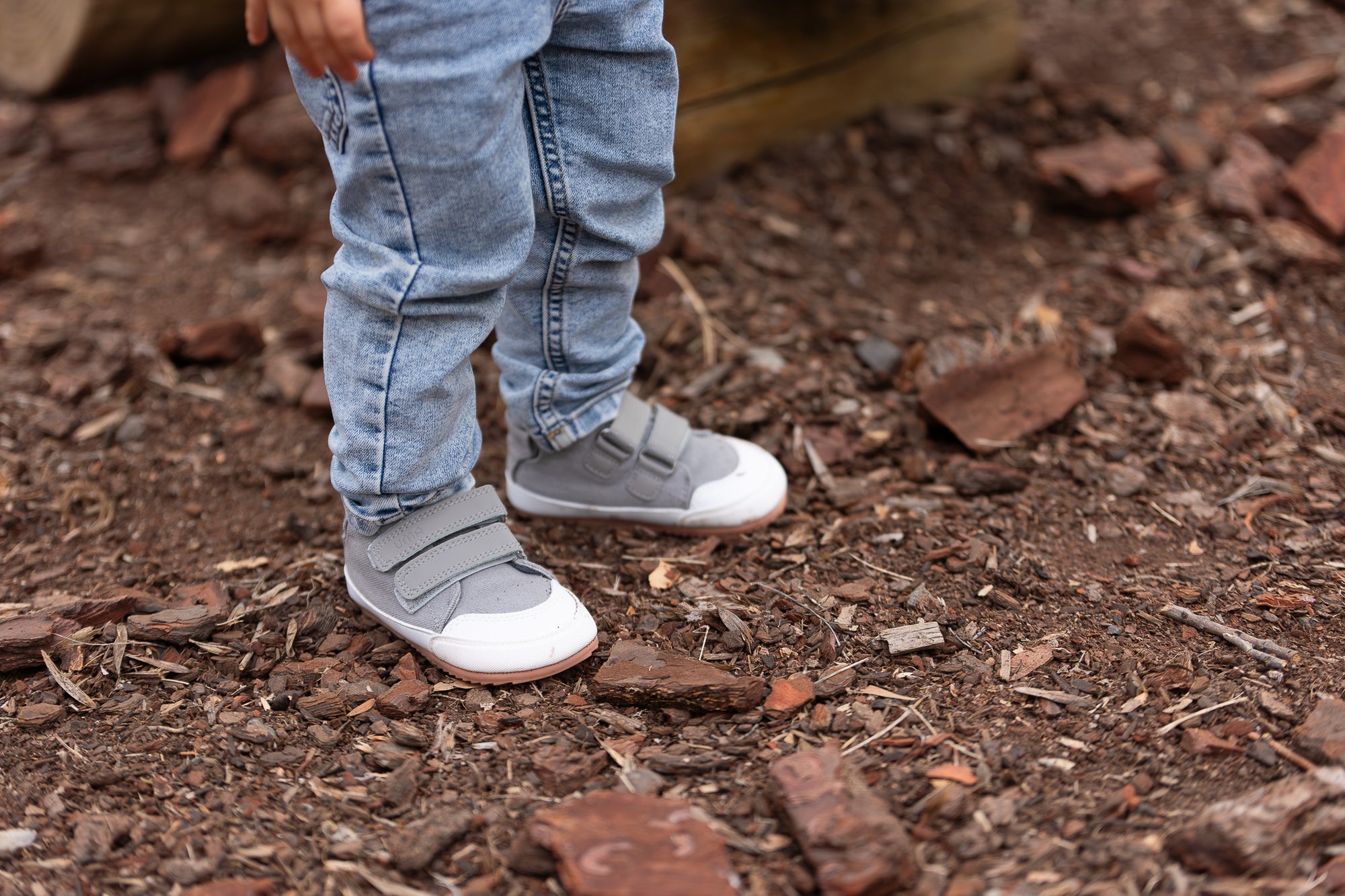 Leaf Denim Gris - Toddler