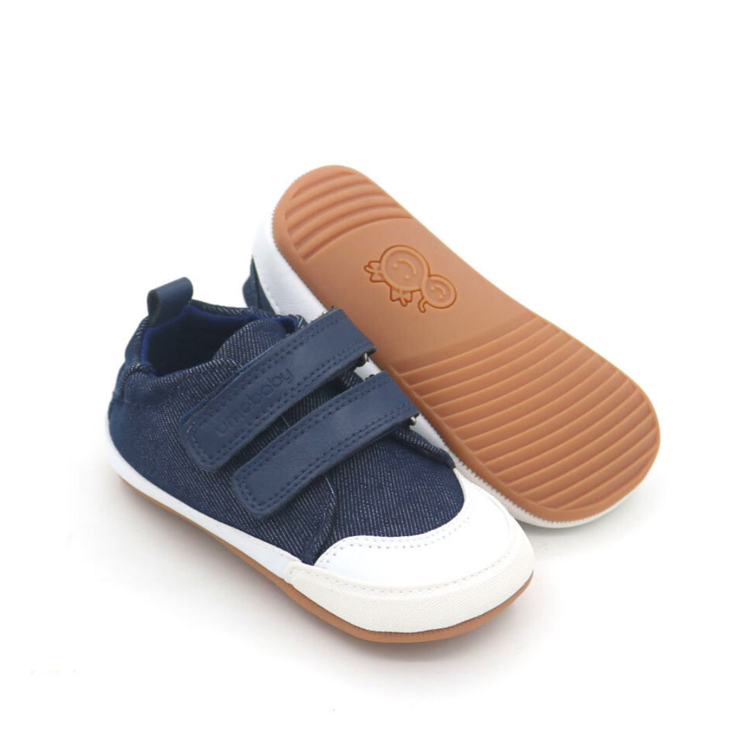 Leaf Denim Azul - Baby