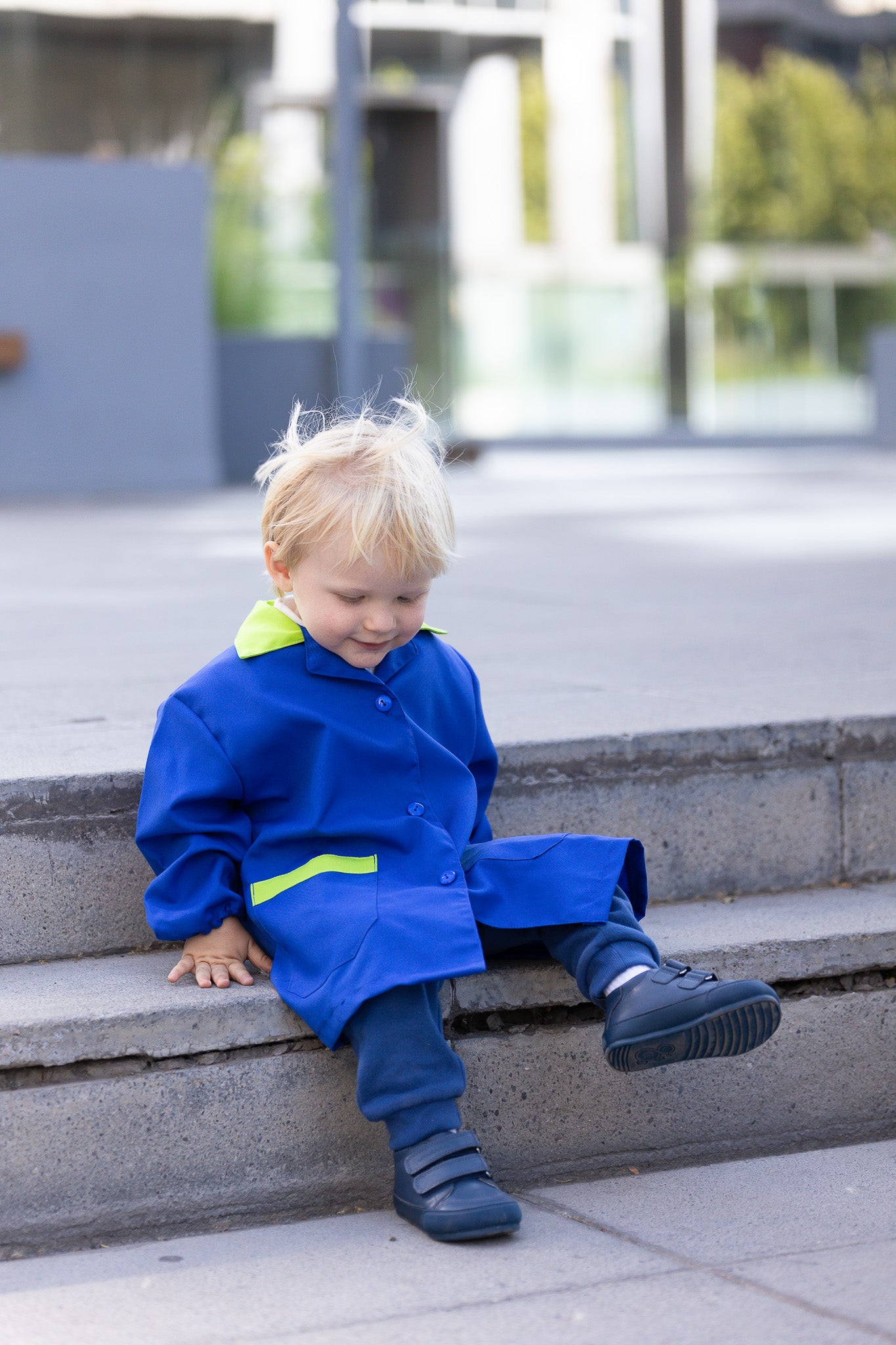 Leaf School Azul Marino - Toddler