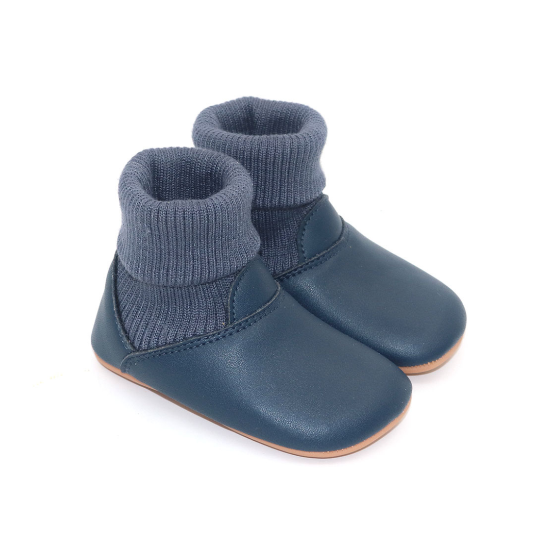 Sock Moccasin Azul Marino - Baby