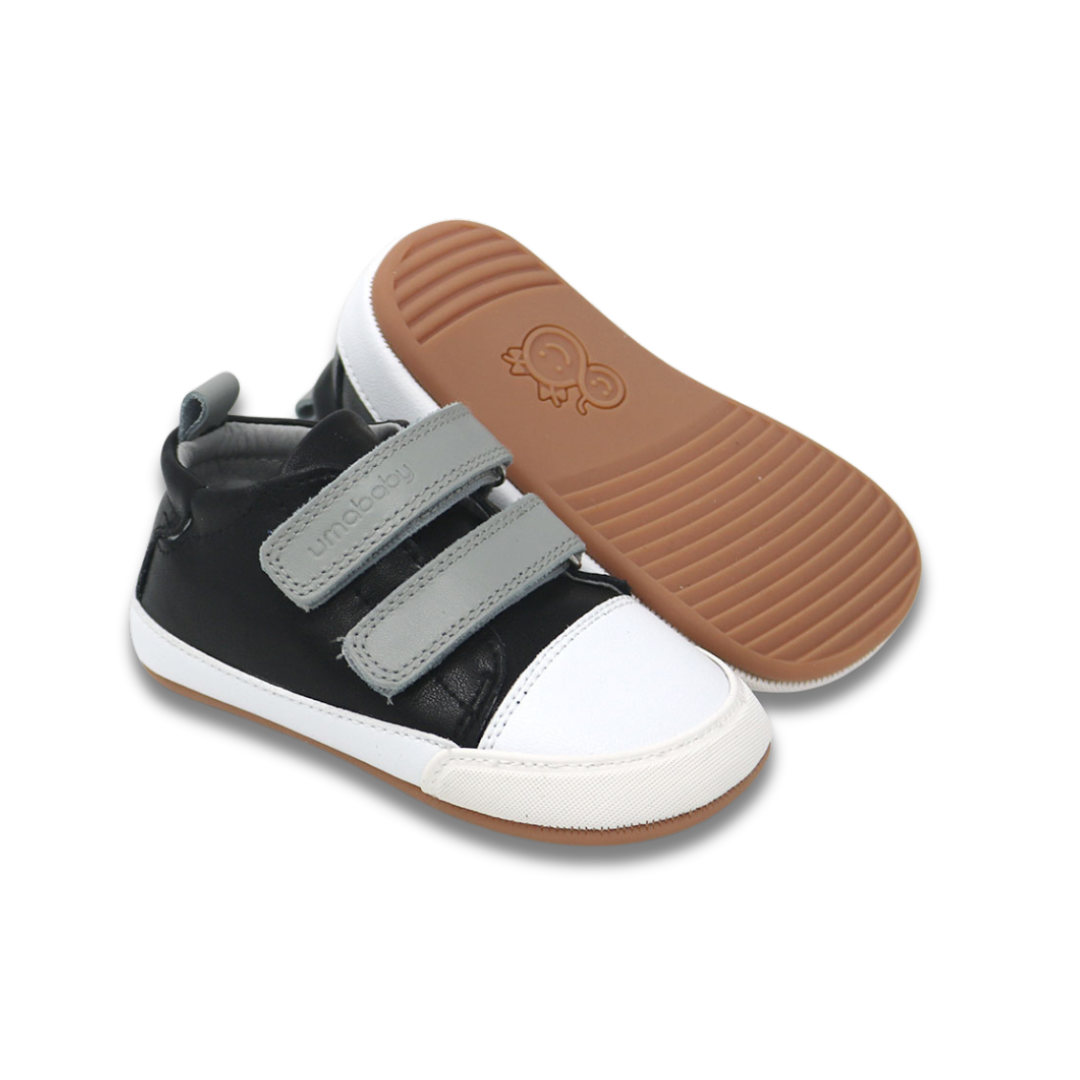 Leaf Gris / Negro - Baby