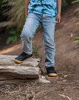 Zapatilla Retro Denim Negro/ Khaki - Teen