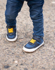 Air Retro Azul Marino/Amarillo - Toddler