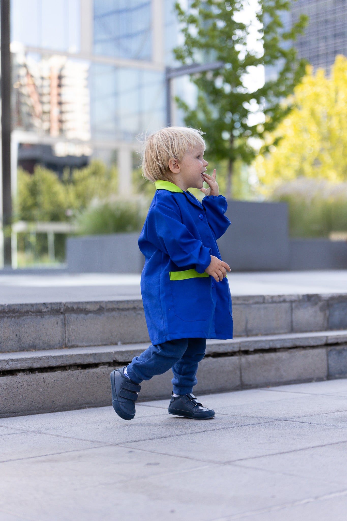 Leaf School Azul Marino - Toddler