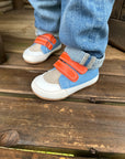 Leaf Azul/Naranja - Toddler