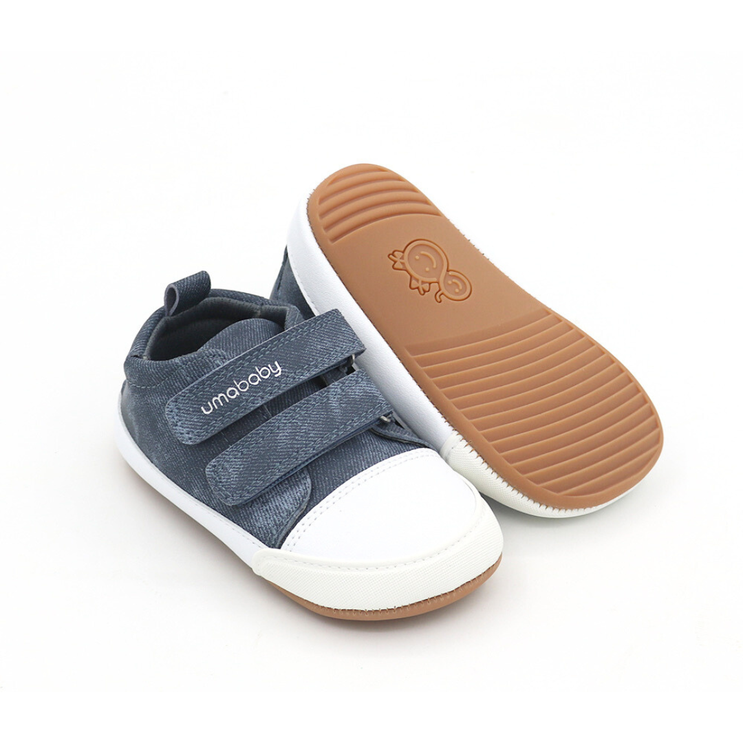 Leaf Denim Azul - Baby