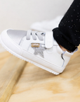 Zapatilla Cloud Superstar Silver Glitter - Baby