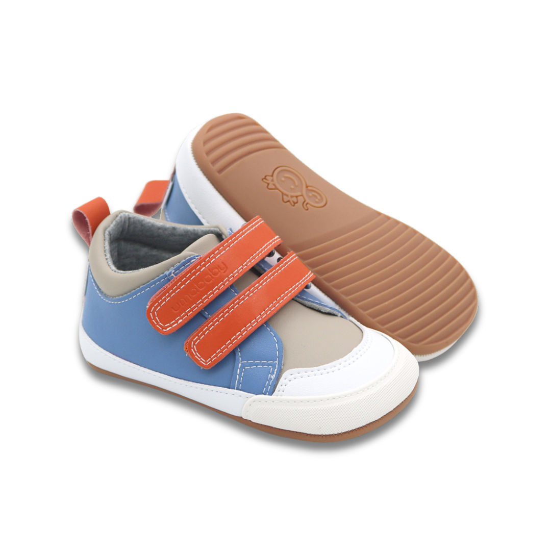 Leaf Azul/Naranja - Baby
