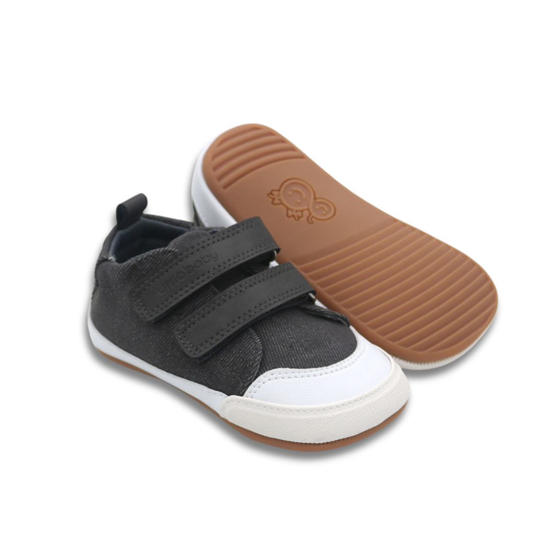 Leaf Denim Plomo - Baby