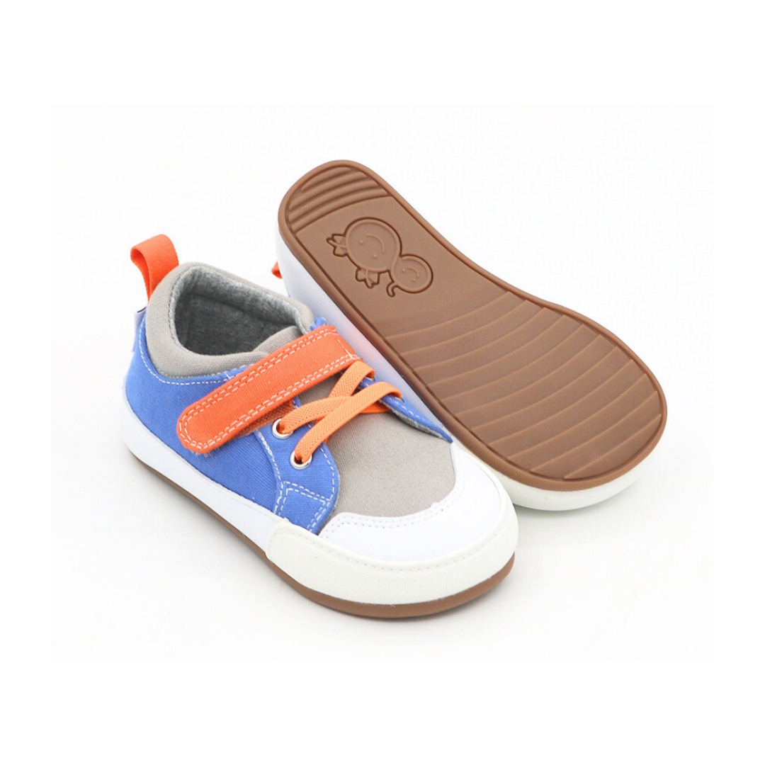 Cotton Colors Azul/Naranja - Toddler