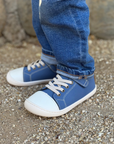 Zapatilla Caña Alta Wave Azul Francia - Kids