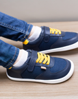 Air Retro Azul Marino/Amarillo - Kids