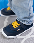 Air Retro Azul Marino/Amarillo - Toddler