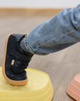 Air Retro Negro/Khaki - Toddler