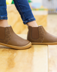 Bota Chelsea Animal Print Café - Kids