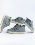 Zapatilla Caña Alta Rain Gris - Kids
