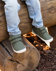 Zapatilla Caña Alta Rain Verde Militar - Toddler