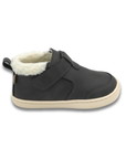 Botin barefoot ergonomico grafito modelo Arctic para ninos pequenos vista lateral
