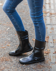 Par de botas barefoot ergonomicas negro modelo Mist para adultos