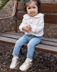 Botin barefoot ergonomico gold modelo Wind para bebes en uso 2