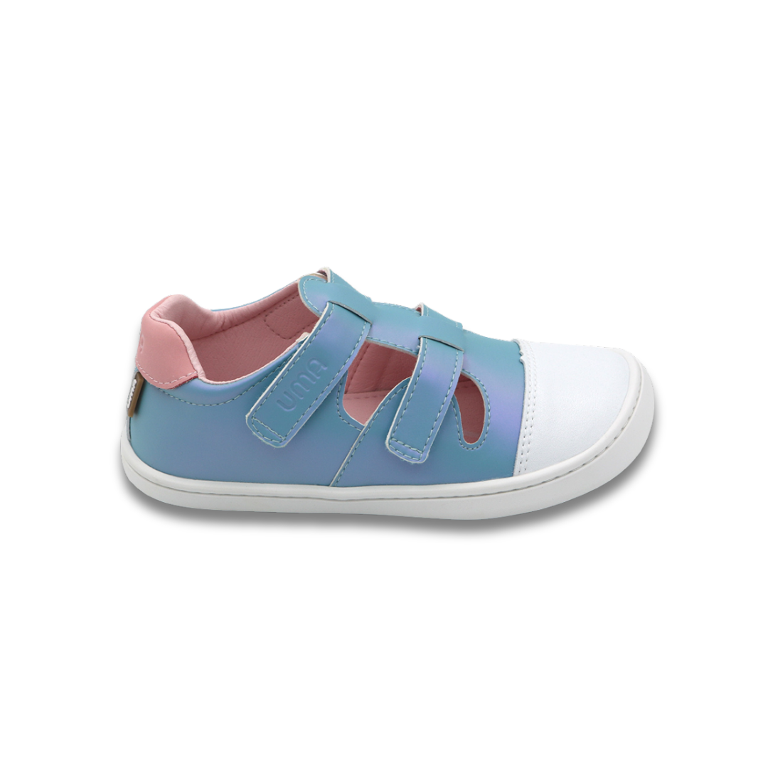 Sand Celeste Metalizado/Rosa - Kids