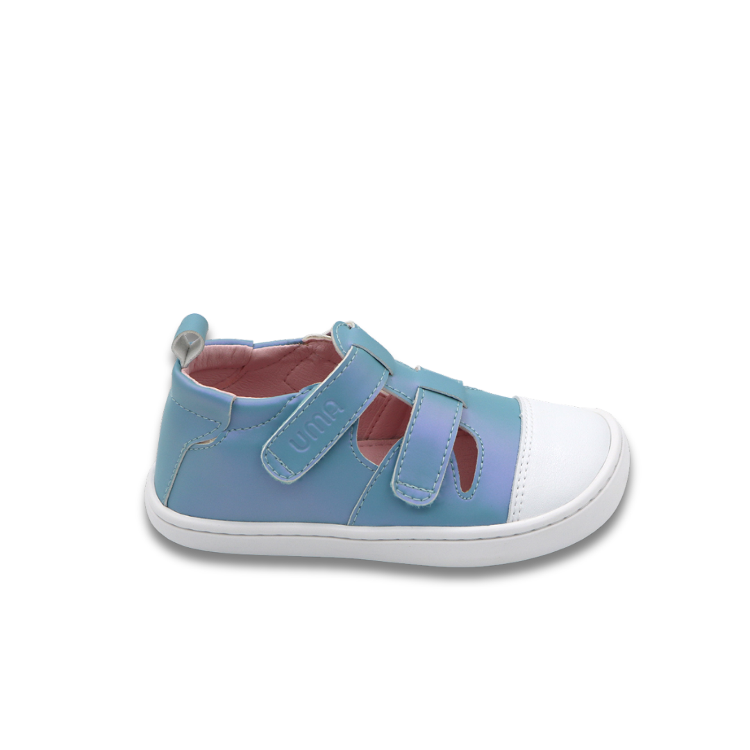Sand Celeste Metalizado/Rosa - Toddler