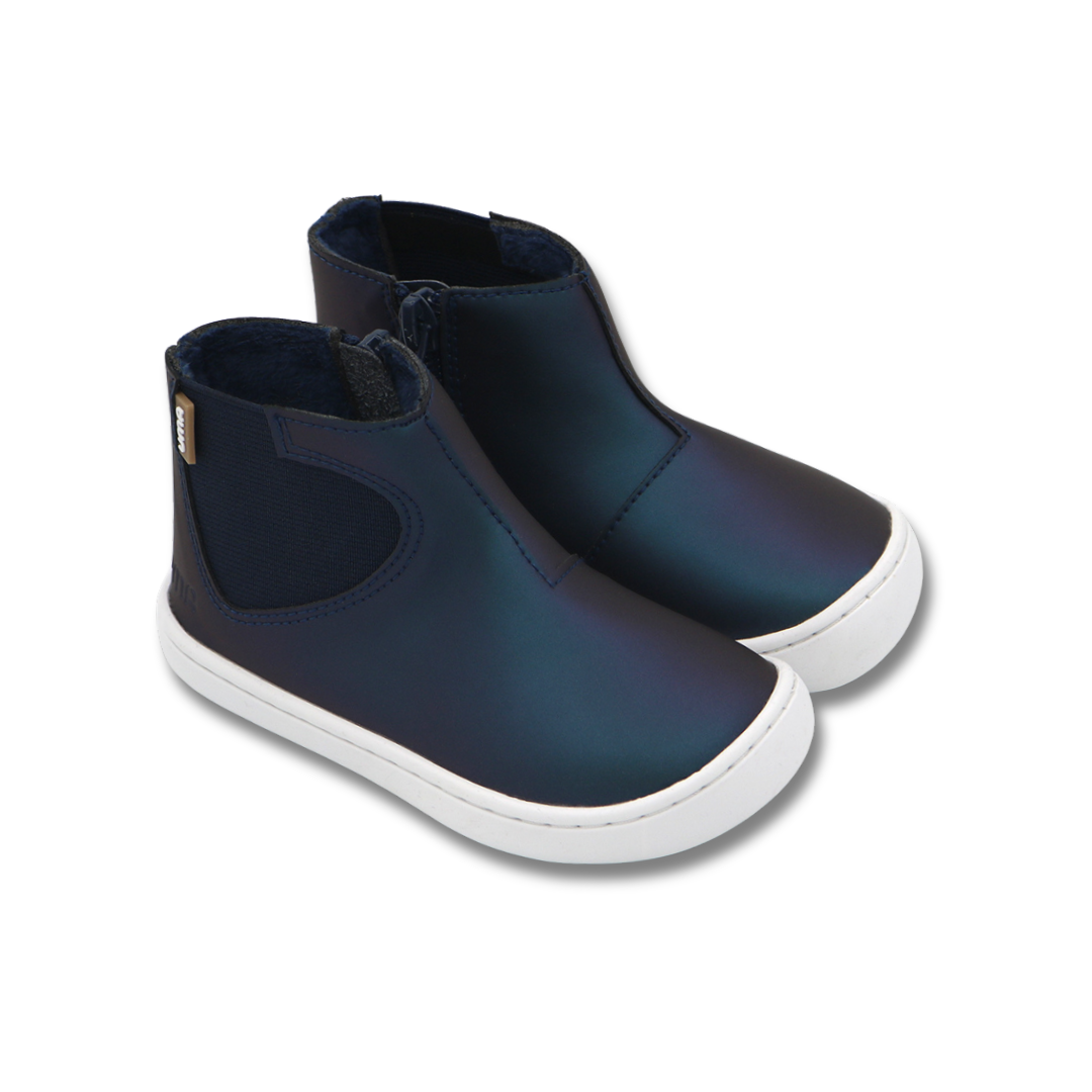 Chelsea Heart Azul Metalizado - Toddler