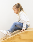 Cloud Rainbow Gold Glitter - Toddler