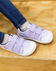 Leaf Heart Lila Glitter - Kids