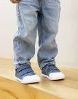 Leaf Thunder Denim Azul - Toddler