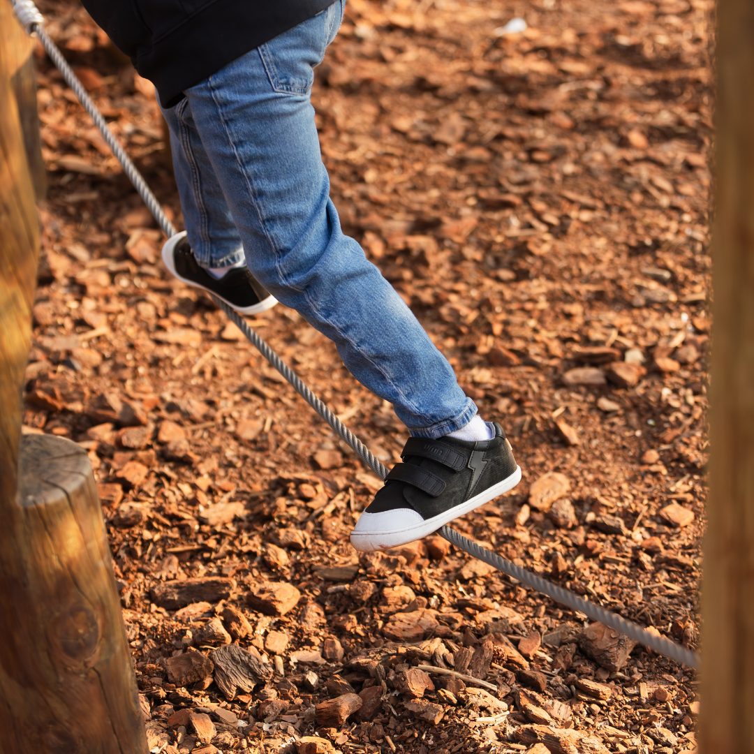 Leaf Thunder Denim Negro - Toddler