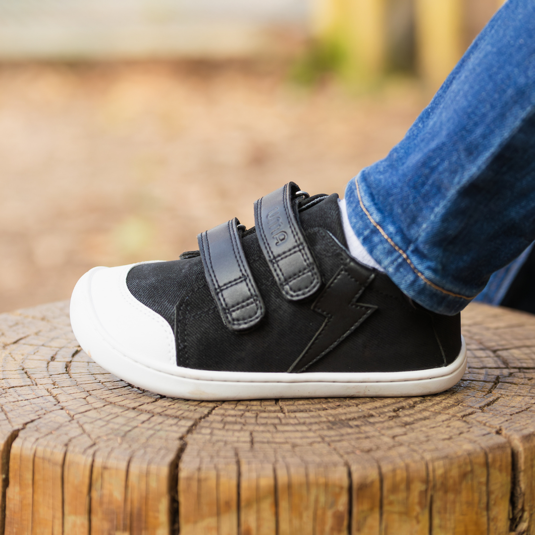 Leaf Thunder Denim Negro - Toddler