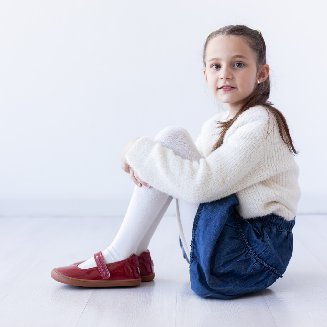 Mercedita Charol Rojo - Toddler