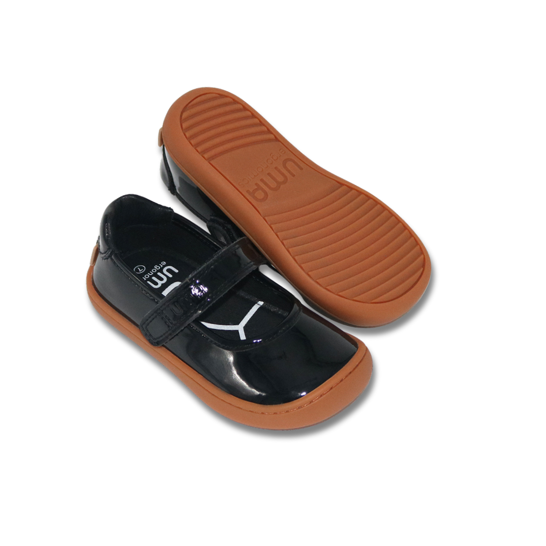 Mercedita Charol Negro - Toddler