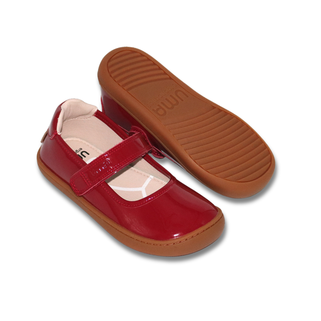 Mercedita Charol Rojo - Kids