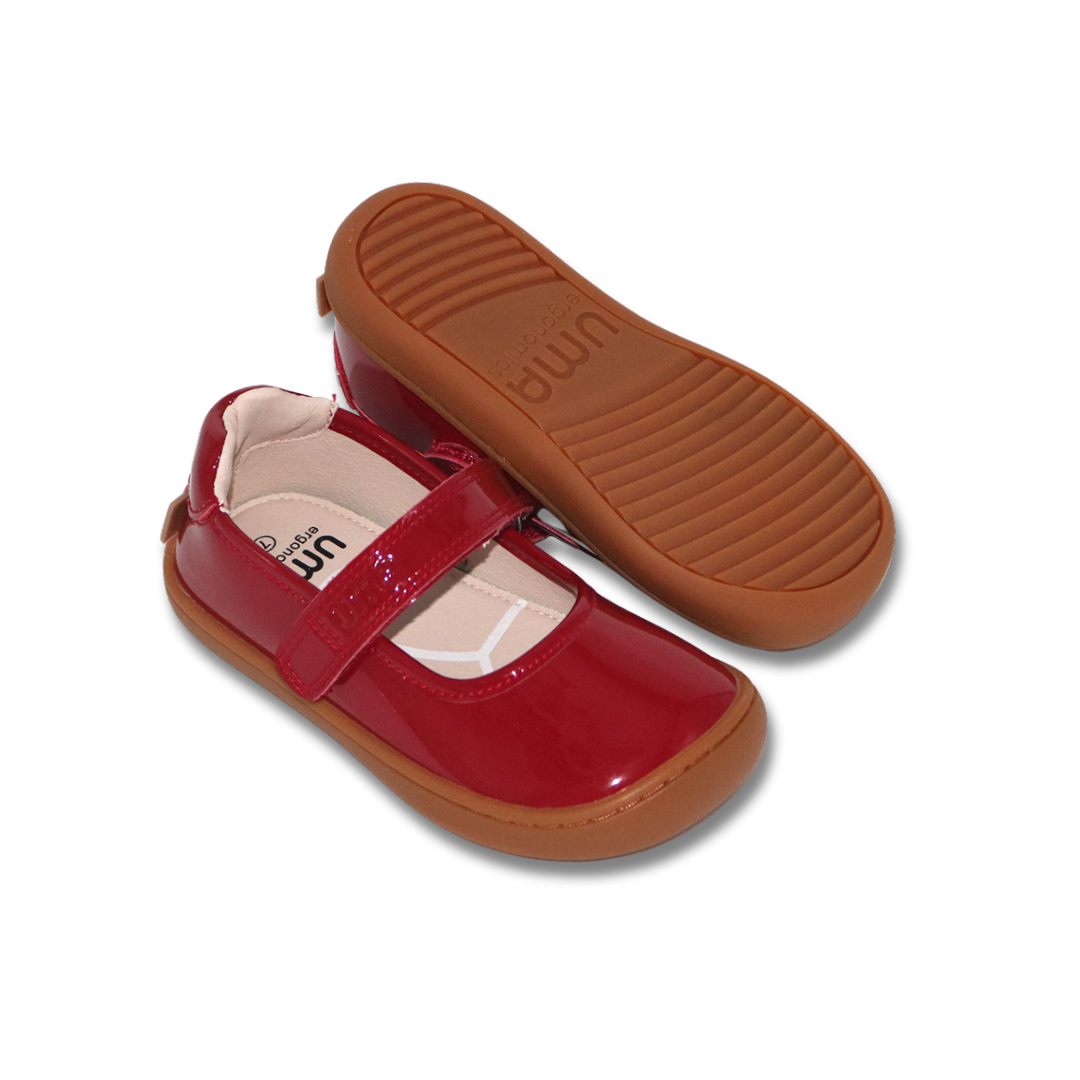 Mercedita Charol Rojo - Toddler
