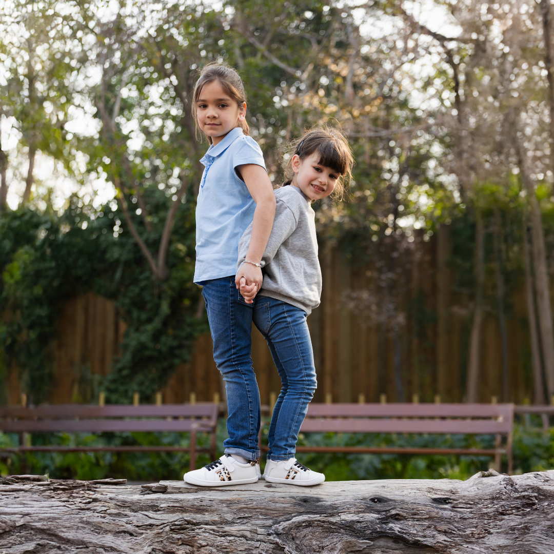 Cloud Rainbow Animal Print Café - Kids