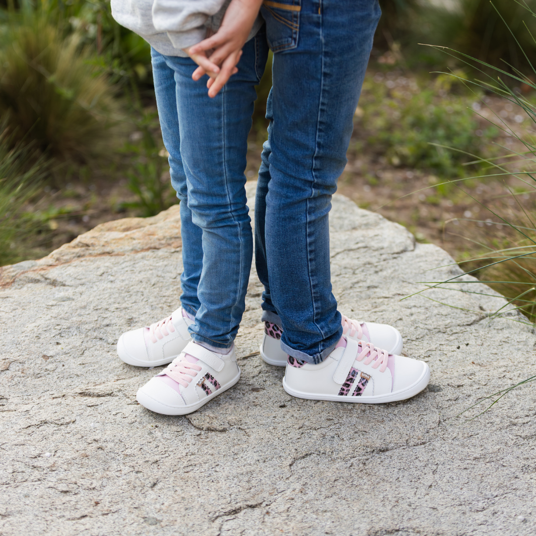 Cloud Rainbow Animal Print Rosa - Toddler