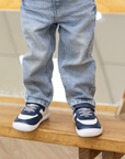 Retro Azul Marino/Gris - Toddler