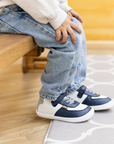 Retro Azul Marino/Gris - Toddler