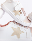 Cloud Superstar Rosa/Gold Glitter - Teen