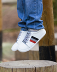 Zapatilla Cloud Rainbow Gris - Teen